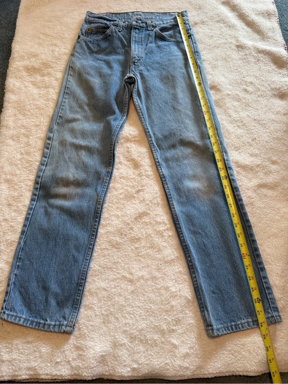 Vintage 1987 Orange Tab Levi’s 30x30 Button 536 Made in USA